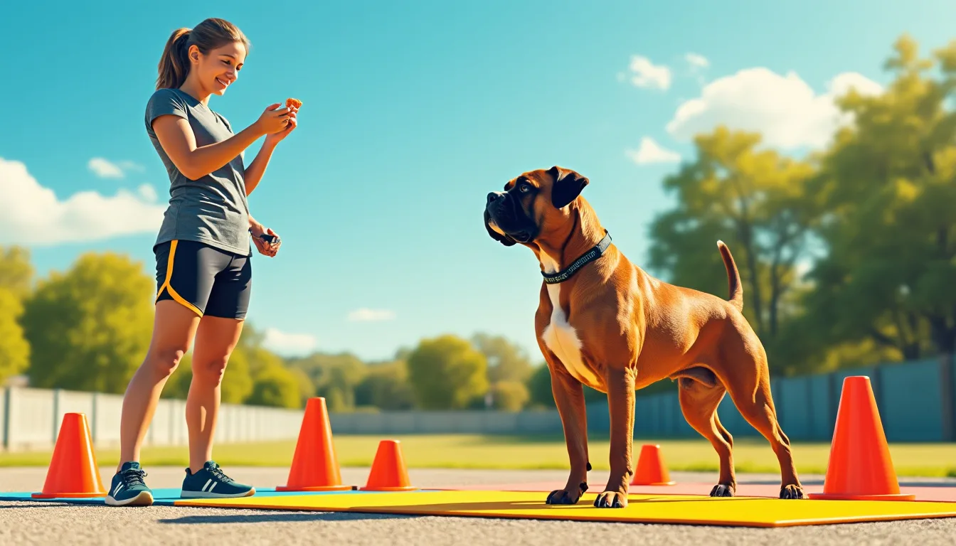 découvrez les meilleures méthodes de dressage pour votre boxer avec nos conseils pratiques. apprenez à éviter les erreurs courantes pour assurer une éducation réussie et harmonieuse de votre compagnon. transformez votre boxer en un chien bien éduqué et heureux!