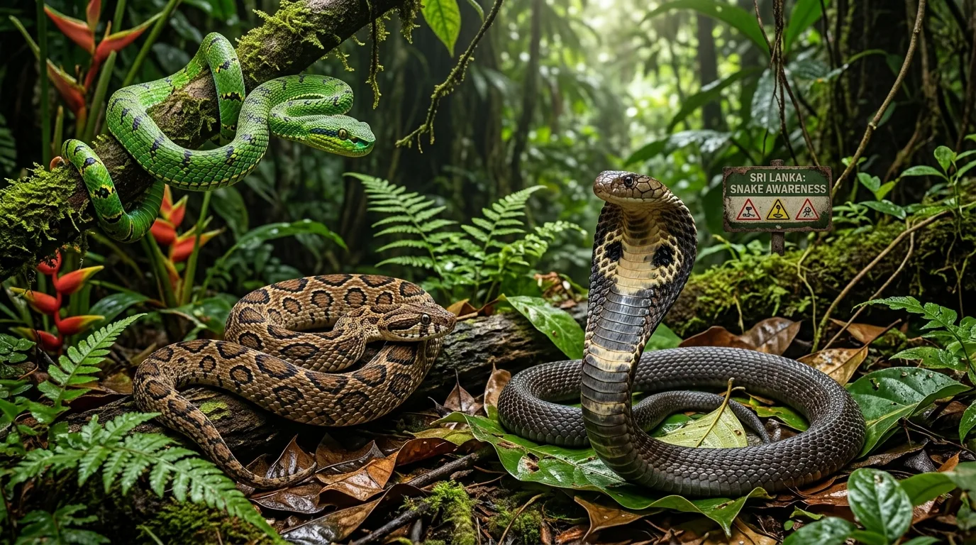 découvrez les différents serpents du sri lanka, leurs dangers potentiels, les espèces rencontrées et nos conseils essentiels pour assurer votre sécurité lors de vos explorations.
