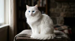 découvrez le charme envoûtant du chat blanc aux yeux bleus, un symbole de beauté et de mystère qui fascine les amoureux des félins.
