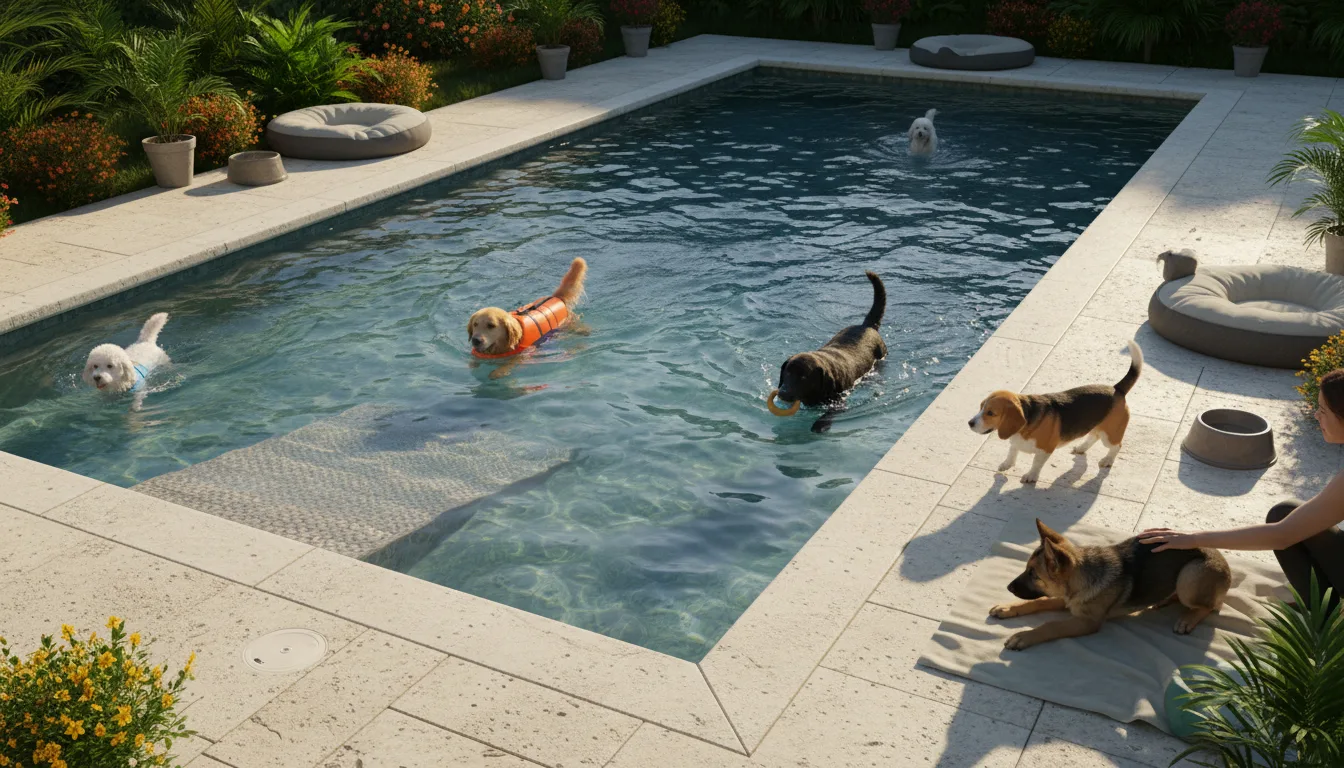 découvrez nos conseils pratiques pour profiter en toute sécurité d'une baignade agréable avec vos chiens, alliant bien-être et sécurité autour de la piscine.
