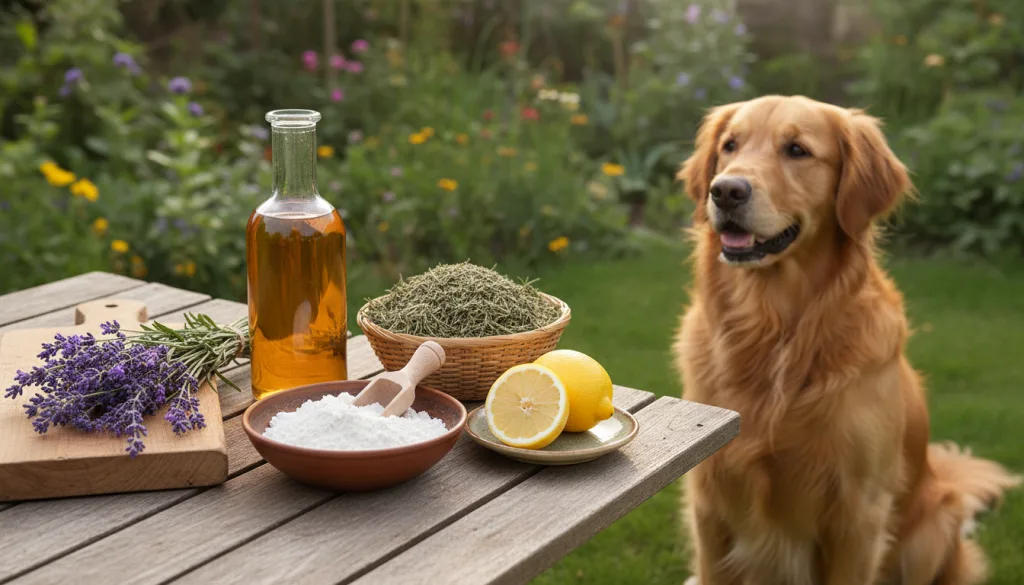découvrez 5 remèdes de grand-mère efficaces et naturels pour éliminer les puces de votre chien sans produits chimiques.