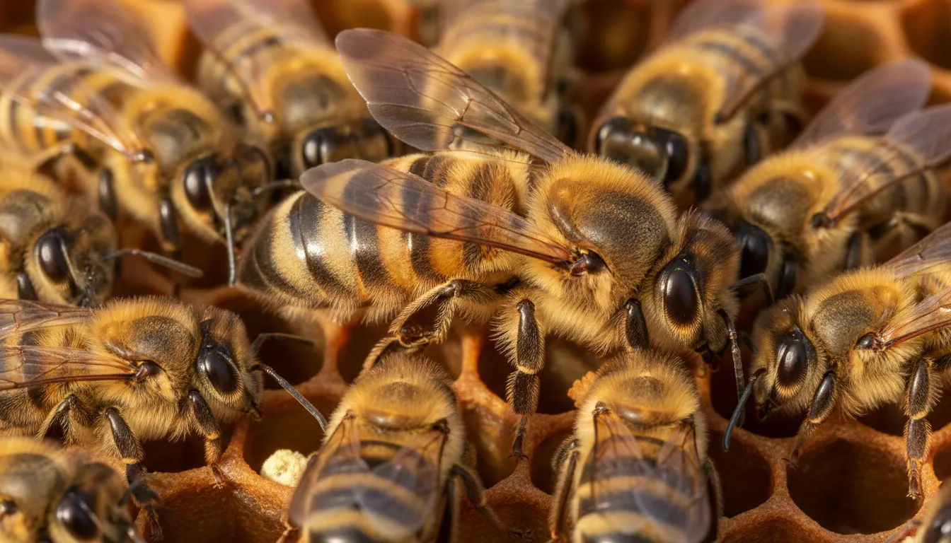 découvrez la taille typique d'une reine abeille et ses caractéristiques distinctives pour mieux la reconnaître dans votre ruche.